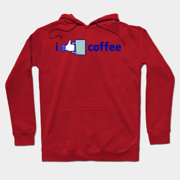 I like coffee Hoodie by drummingco